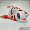 Party Masks Hand Painted Updated Anbu Mask Japanese Kitsune Fl Face Thick Pvc For Cosplay Costume 220715 Drop Delivery Home Garden F Dhucg