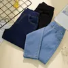 Damenjeans mit elastischem Bund, Vintage-Stil, Boyfriend-Jeans, schmal, war dünn, Kleidung S-6XL, volle Länge, Mom-Denim-Hose, Vaqueros Mujer 230311