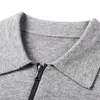 HOTSALES Luxury Brand TB Cardigan för män och kvinnor 2023 Autumn New Wool Lapel Thiree Bar Classic Sticked tröjarock
