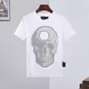 T-shirt da uomo firmate Skull Diamond t-shirt Manica corta Marca Primavera ed estate alta qualità O-Collo Teschi T-shirt tees # P141