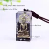 Pendentif Colliers Fait Main Obsidienne Orgone Collier Bouddha Orgonite Énergie Chakra Bijoux Emf Protection Elle22