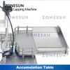 Zonesun Automatic Fial Filling Machine Glass Plastic Bottly Off Cap Dropper Cosmetic Products Production ZS-XBFC20