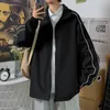 Męskie kurtki cienki kurtka luźna wielka mączka luźna kurtka wiosenna i hongkong wiatrowa kurtka młodzież Joker Student Student wiosna 230310
