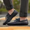 حذاء اللباس غير الرسمي أحذية Loafer Men Soft Soft Moving Driving Shoes Men Moccasins Footwear Mokasin Kasual for Men Schoenen 230311