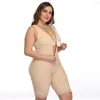 Damen Shapers Frauen Body Shaper Einteiliger Bodysuit BuLifter Schlankheitskorsett Straffende Unterwäsche Plus Size Shapewear Bruststraffer 6XL