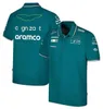 Polo de carreras F1, camiseta de manga corta para equipo de verano, personalización del mismo estilo