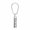 Keychains IJK2044 EST PET CREMATION CONTAINER POCIELLT Rostfritt stål Print Cylinder Memorial Keychain Urn Nyckelring