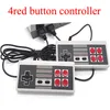 Gamecontroller 4roter Tastencontroller für Coolbaby Mini TV Handheld-Konsole Video Joypad 9 Pin 8bit Spiele