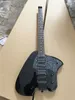 Steve Klein Steinberger Headless Electric Guitar Vibrato Arm Tremolo Bridge and Whammy Bar, HSH Pickups, Black Hardware