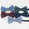Więzi Sitonjwly 10pclots naśladowanie wełniane muszki dla dzieci chłopców i dziewcząt Regulowany krawat Cravat 230311