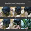 Motorcycle Helmets Universal Type Helmet Water Resistant Anti-rain Anti-fog Film Lens Stickers Riding Safety