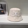 여성 디자이너 버킷 모자 고급 스코틀랜드 문자 어부 모자 여름 야외 여행 스포츠 선하트 캐주얼 패션 야구 모자