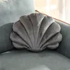 Cushion/Decorative Pillow Sea Shell Plush Back Seat Cushion Office Home Chairs Message Pillow Chair Cushions Home Decor 230311