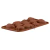 Silicone Chocolat Gâteau Moule Ananas Banane Raisin Forme DIY Moule Bonbons Pudding Glaçon Moule De Qualité Alimentaire Cuisine Cuisson Outil TH0874