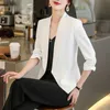 Damespakken Blazers Koreaanse mode Simple Office Lady Business Casual Blazers For Women Spring Elegant Chic Solid Female Suits Outdarse Coats 230311