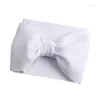 Haaraccessoires Baby Girls Hoofdband Big Bow Band Kids Head Wrap Tulband Infant Spring Geboren PO Props