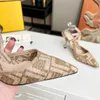 Sfilata Jacquard Colibri Lite Sandali in rete scarpe décolleté con tacco alto tacchi a spillo punta a punta abiti da donna di design di lusso scarpe da sera