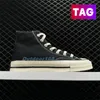 Buty płócienne designerskie trampki męskie kobiety All Star 70 Buty Chucks High Top Ox Black Dark Root Słoneflower Klasyczna platforma modowa buty mężczyźni swobodni trenerzy