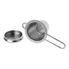 Tea Strainers Ups Reusable Mesh Infuser Stainless Steel Loose Leaf Teapot Spice Filter With Lid Cups Kitchen Accessories Drop Delive Dhkaz