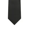 Cravatte Moda Casual Stile Coreano Skinny Cravatta con cerniera per uomo Alta qualità 55 CM Slim Bambini Studente Cravatta Confezione regalo nera 230311