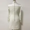 レディースジャケットSS2023春秋の女性ライオンリベットクラスクラシックサテン服オフィスレディースブレザー長袖ホワイトドレス女性