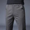 Męskie spodnie Męskie spodnie Slim Casual Spodnie Pełna długość moda