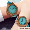 Wristwatches Fashion Luxury Imitation Wood Watch Men Women Simple Casual Genuine Leather Clocks Mens Watches Couple Lovers Quartz Wristwatch