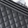 2023 أعلى جودة صبي الفم كيس غلاف الفم 25 سم أزياء الكتف حقيبة يد حقيبة جلد كروسة أكياس مصممة فاخرة حقائب سلسلة القابض A67086 مع مربع C021
