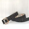 Mens designer belts plaid leather luxury belt women letter buckle stripe pattern classical cinturon man causal retro trousers adjustable belts for men designer