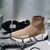 vrouw balenciagas 2.0 balencigas glanzende sneaker Designer sokken gebreid Casual trainer 1.0 schoenen Platform speed runner mannen heren sok schoen master reliëf dames B1FB