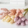 Kwiaty dekoracyjne 6pcs sztuczne mini piankowe uszy pszenicy pszenne Ziarno Flowers Set Taber