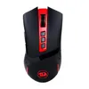 n M692 souris de jeu sans fil LED rouge rétro-éclairé MMO 9 boutons souris d'ordinateur sans fil programmables pour Windows PC Gamer