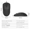 MS121 USB WIRED Mouse 1200DP人間工学的ラップトップPCコンピューターメカニカルキーボードゲームマウスホームオフィスビジネス快適