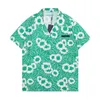 Designer Mens Casual Shirts Button Up Shirts imprimer chemise de bowling Hawaii Floral Casual Shirts Hommes Slim Fit Robe à manches courtes T-shirt hawaïen Taille M-3XL