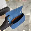 الأزياء DENIM سلسلة الاتجاه الإداري أكياس الصيف حقائب اليد الفاخرة حقائب كروس للنساء التسوق محافظ 230310