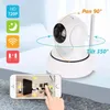 Home Security Wireless Smart IP Kamera Überwachungskamera Wifi 360 rotierende Nachtsicht CCTV Kamera Babyphone