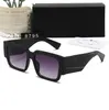 Modedesigner-Sonnenbrille, klassische Brille, Outdoor-Strand-Sonnenbrille für Mann und Frau, 12 Farben, optional, dreieckige Signatur