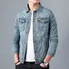 Men's Jackets Spring Men's Casual Cotton Denim Jacket Classic Style Fashion Slim Washed Retro Blue Jeans Coat Male Brand Clothing 230311