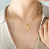 Pendant Necklaces High Quality Women Heart Shape Stainless Steel Necklace Jewelry