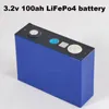 3,2 V LifePO4 Batterie 280AH 170AH 100AH ​​EVE 3,2 V Batteries rechargeables pour le stockage d'énergie solaire 12V 24V 48V Pack pour le mur électrique