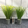 Decorative Flowers 5/7Forks 70/93cm Onion Artificial Plants Grass Large Fake Reed Bouquet Flower Plastic Home Garden Party Decor