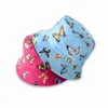 HBP Summer Wide Brim Hats 2022 Ny dubbelsidig fiskare män Retro All-Match Printing Fruit Mönster Bucket Hat Women P230311