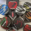 Rackets Tennis Rackets bullpadel pala padel racket high quality carbon fiber outdoor sports racket original racket with bag 230311