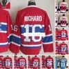 1909-1999 فيلم Retro CCM Hockey Jersey Embroidery 11 Sakukoivu 12 Dominicmoore 16 Henririchard 17 Georgeslaraque 18 Sergesavard 19 Larryrobinson Vintage Jerseys