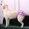 犬のアパレル生理的パンツスーパー吸収性のペットおむつ小さなミディアム柔らかい洗濯可能なメスおむつ到着に快適