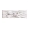 Accessoires de cheveux Floral Print Baby Bowknot Bandeau Mignon Bows Noeud Turban Bande Élastique Head Wrap Pour Enfants Tout-petits Chapeaux G99C