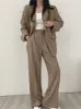 レディーススーツブレザースーツ女性ファッションオフィススーツ