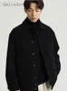 Męskie kurtki gmiixder elegancka kurtka sztrutowa wiosenna jesień męska męska Preppy koreańska płaszcz zwykły trend kurtka Cityboy Bomber kurtka 230311