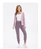 LL Donna Yoga Nono Pantaloni da corsa Fitness Jogging Pantaloni da jogging casual elastici a vita alta morbidi 4 colori LL876