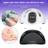 Nail Dryers 300W Sun X1510 Max UV LED Nail Lamp for Fast Drying Gel Nails Polish 66 LEDS 280W Nail Dryer Professional Manicure Salon Tool 230310